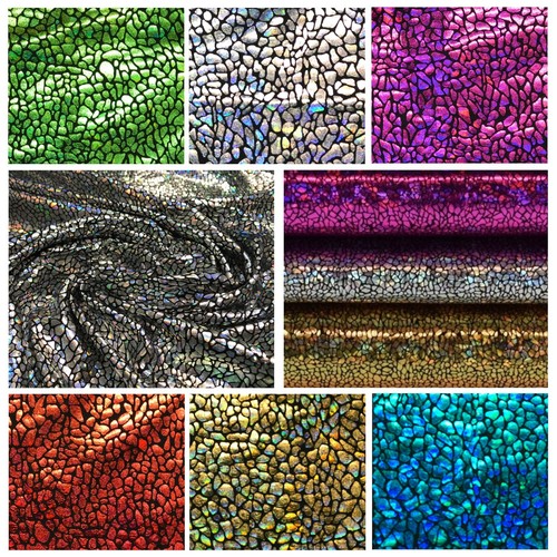 Tissu lurex imprimé - tissu,