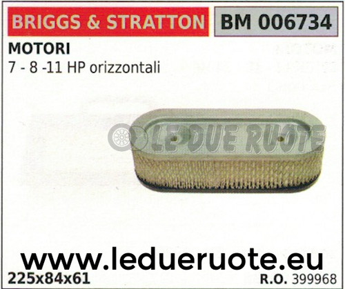 399968 filtre air moteur - filtre,