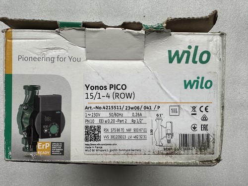 Circulateur wilo yonos pico - circulateur,