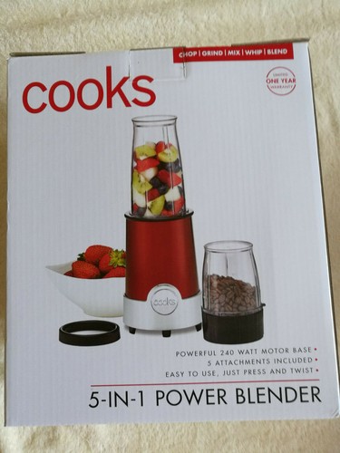 Cooks 1 power blender - cooks-,