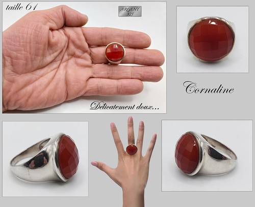 Jolie bague argent 925 et - bague, en