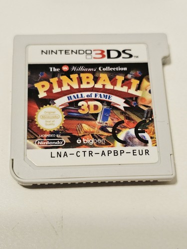 Nintendo 3ds jeu pinball hall - pinball,