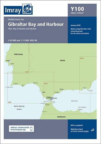 Imray series y100 gibraltar - y,