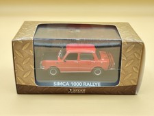 1/43 Simca 1000 Rallye 1 Orange 1972 IXO Atlas
