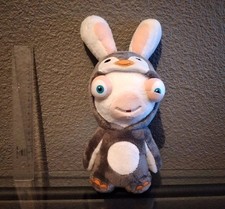 Peluche lapin crétin