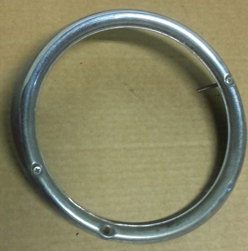 Cerclage phare chromé - 1, de