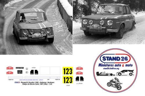 435 decals renault - 435, r8