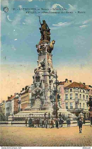 Carte postale belgique - carte,