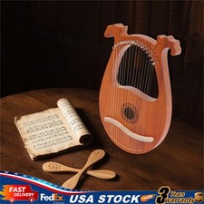 Vintage strings lyre harp - lyre,
