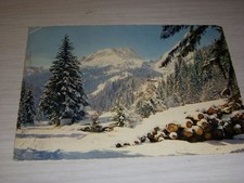 CP CARTE POSTALE PAYSAGE de NEIGE POESIE HIVERNALE - ECRITE en 1969