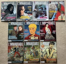 Revue L'IMMANQUABLE (magazine mensuel) - Lot 10 numéros (21 au 30, voir liste)