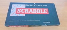 JEU DE SOCIETE SCRABBLE JEUX SPEAR EDITION FRANCAISE COMPLET VINTAGE