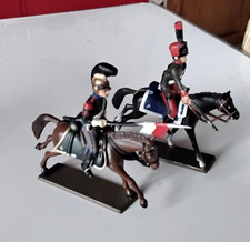 2 cavaliers en plomb STARLUX