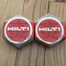 2 Boxes Hilti Safety Boosters