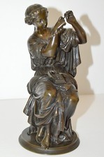 *SUJET SCULPTURE FEMME TRIEUSE