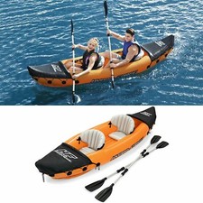 CANOË KAYAK LITE-RAPID GONFLABLE 2 PLACES 321 X 88 CM RAMI BESTWAY NEUF