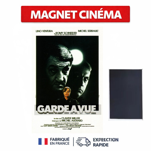 Magnet frigo film garde - magnet, vue