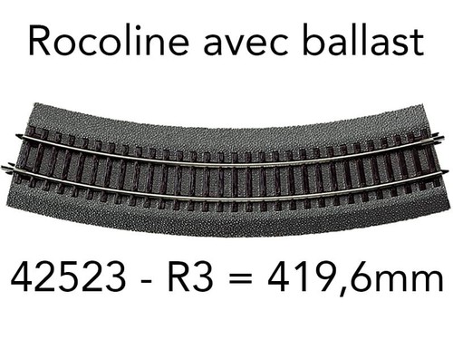Roco rail courbe 419 - roco,