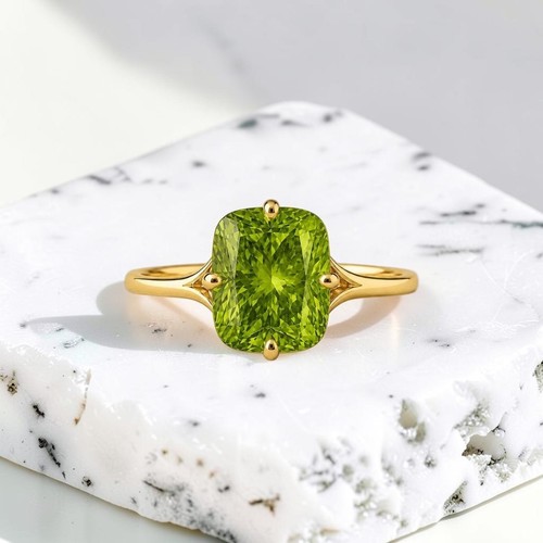 Bague fiançailles peridot - fiançailles,