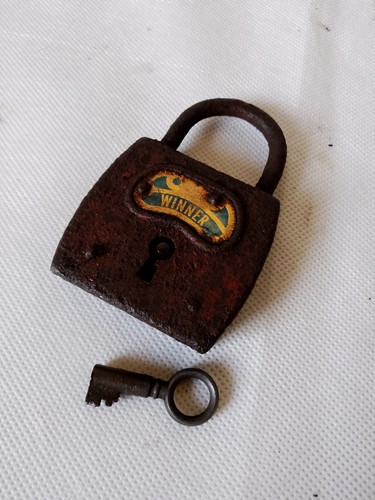 Ancien cadenas metal - metal, marque