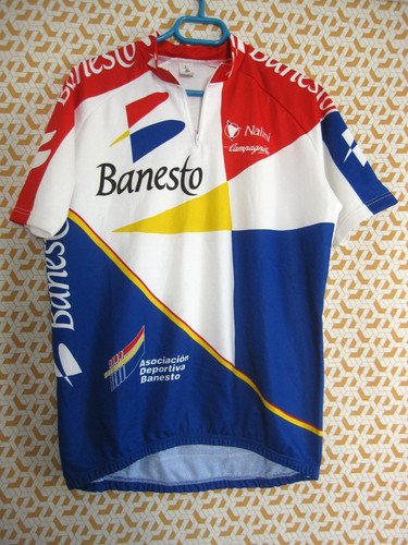 Maillot cycliste banesto - cycliste,