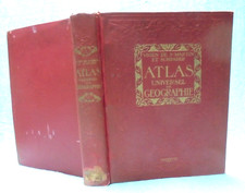 ATLAS Universel de Géographie V. de St-Martin & Schrader - Hachette Paris 1923