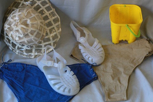 Lot plage vintage - plage,