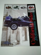 Sidecar California Gamme 2000 UK Prospectus Catalogue Brochure Moto