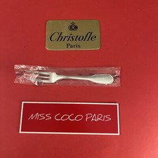 FOURCHETTE GÂTEAU CHRISTOFLE VERSAILLES 15CM METAL ARGENT NEUVE BLISTER FERME