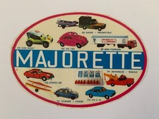 STICKER VINTAGE MAJORETTE