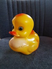 PETIT CANARD PLASTIQUE POUET CLAIRBOIS JOUET BAIN..... VINTAGE 
