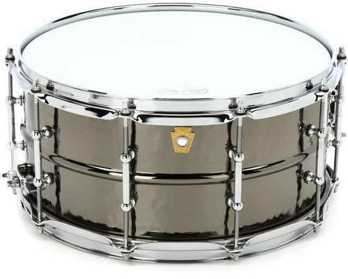 Ludwig black beauty snare drum - beauty,