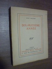 Prevost Jean : Dix huitième