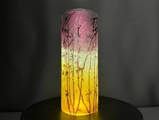 Vase en verre camée