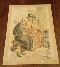 Gravure bretonne de  Daniel