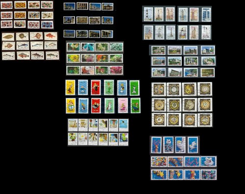 Série timbres adhésifs - série,