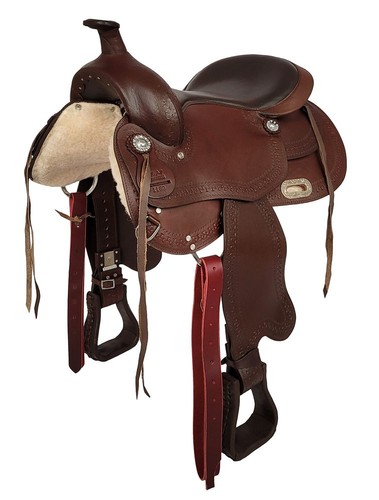 Selle western omaha cuir de - selle,