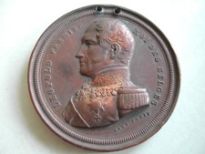 Médaille CUIVRE - BELGIQUE - LEOPOLD 1er ROI des BELGES - Fêtes à BRUGES 1856