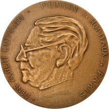 France, Médaille, Médecine, Docteur René Albert Gutmann, Paris, 1950