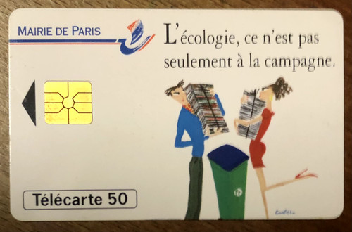 Mairie paris telecarte réf - mairie,