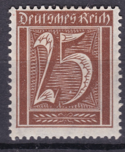 Timbre 1921 allemagne - timbre,