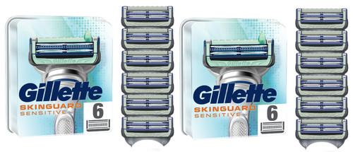 Pack lames gillette - 12,