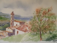 Aquarelle originale signée