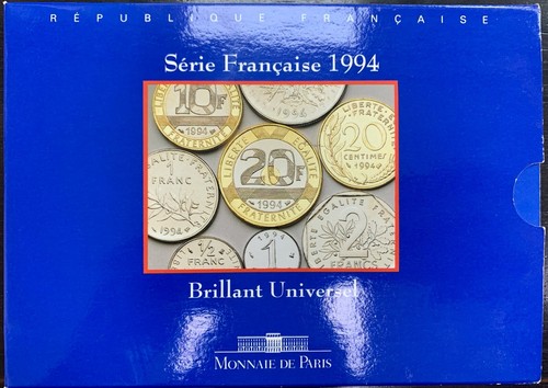 Coffret 1994 10 monnaies - bu,