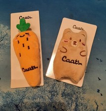 Lot de 2 jouets peluches pour chats