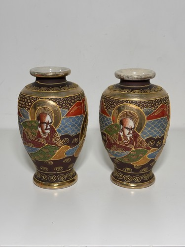 Paire vases japonais - de,