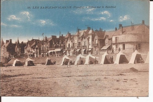 Cpa les sables olonne - les,