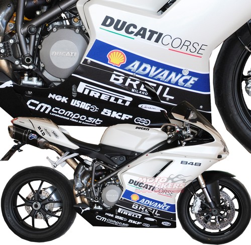 Ducati 848 kit autocollant - kit,