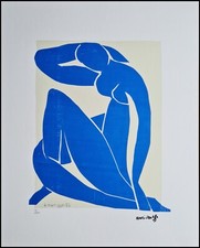 Henri Matisse Bleu Nu 50x 40