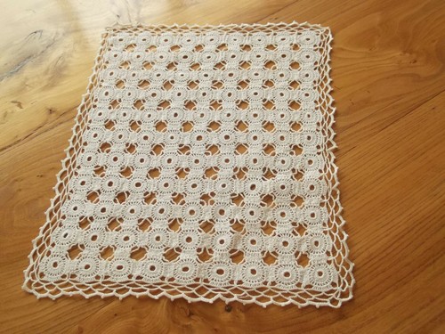 Linge ancien napperon - napperon, crochet